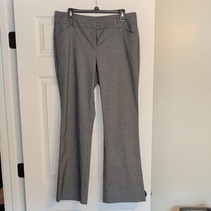 7th Avenue Suiting Collection Gray Tailored Pants - Classic Office Staple